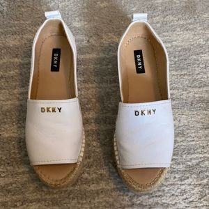 DKNY Mer Leather Espadrilles